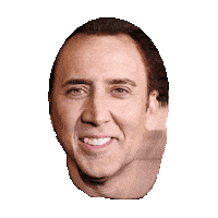nic-cage flirt GIF by imoji