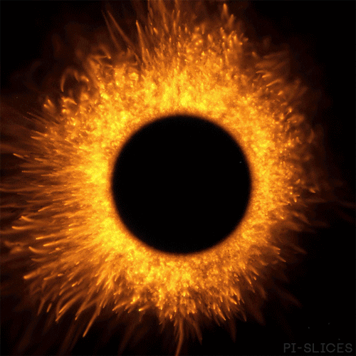 Solar Eclipse Art GIF by Pi-Slices