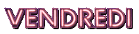 Friday Vendredi Sticker by C tout toi
