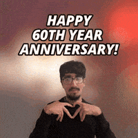 60Th Anniversary GIF
