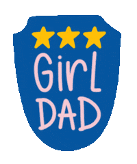Baby Girl Fatherhood Sticker