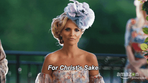 for christs sake easter GIF by American Gods