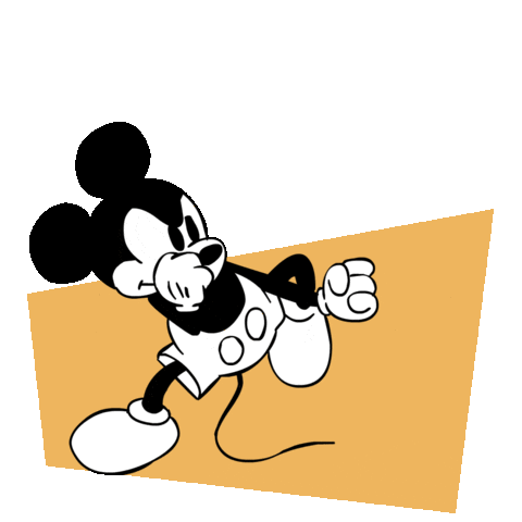 Angry Lets Go Sticker by Mickey Mouse