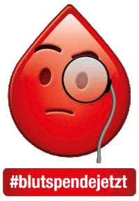 Searching Looking For Sticker by DRK Blutspendedienst West