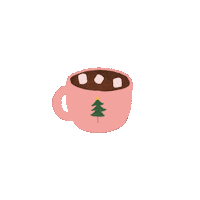 Christmas Tree Drink Sticker