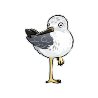 Wader Sticker