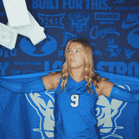 Ncaa Volleyball Go Cougs GIF by BYU Cougars