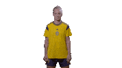 Happy Caroline Seger Sticker by Swedish Football Association
