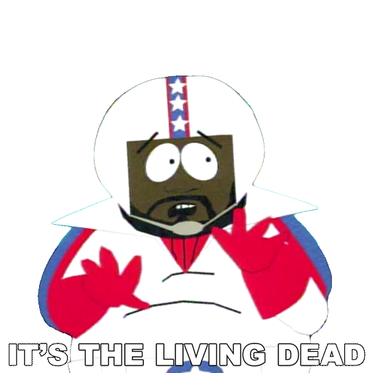 Living Dead Chef Sticker by South Park