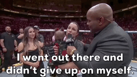Didnt Give Up Mixed Martial Arts GIF by UFC