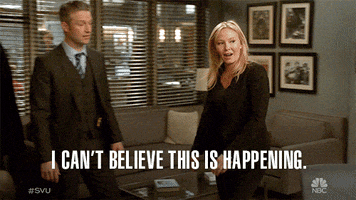 I Cant Believe This Is Happening Season 19 GIF by SVU