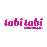 Tabitabi Sticker by Mavi