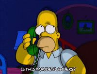 scared homer simpson GIF