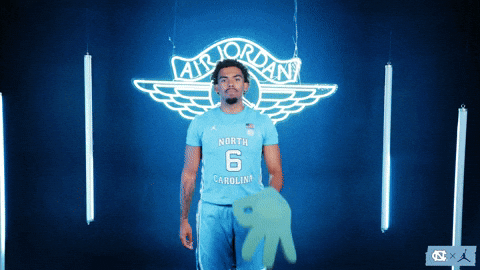 University Of North Carolina Basketball GIF by UNC Tar Heels