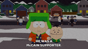 sad kyle broflovski GIF by South Park 