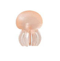 FabioVerdelliMilano italy tiny kickstarter jellyfish Sticker