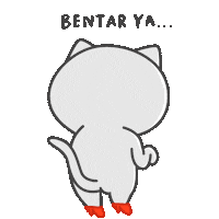 Cute Cat Sticker by KIKI