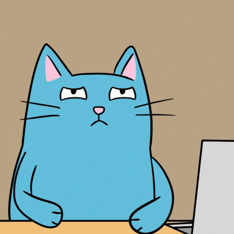 Sad Cat GIF