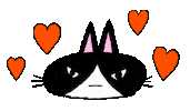 minstudio cat kitty kitten i love cats Sticker