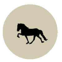 Horse Sticker by Ráðgjafarmiðstöð Landbúnaðarins