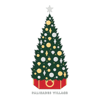Christmas Tree Star Sticker by Caruso Social