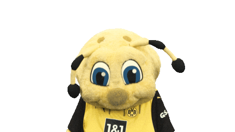 Look Up Borussia Dortmund Sticker by Bundesliga