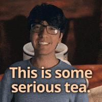 Hot Gossip Drama GIF