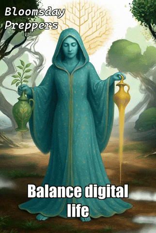 Forest Balance GIF by Bloomsday Preppers