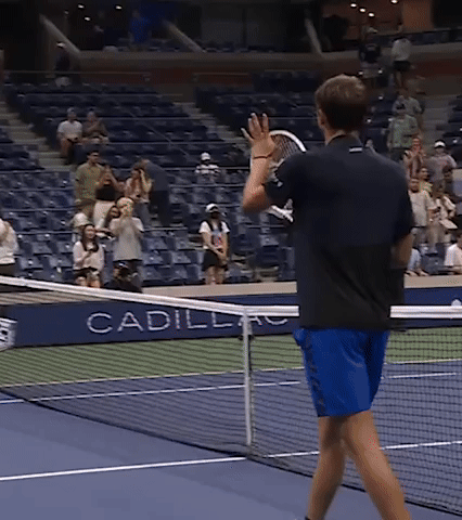 Medvedev Thanks The Crowd