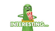 Stephen Colbert Popcorn Sticker by Cricket Wireless