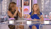 over it klg and hoda GIF