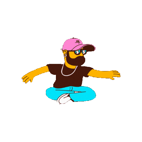 tonyromera giphygifmaker tired flying tony Sticker