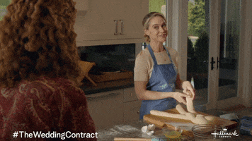 Making Bread Talking To Mom GIF by Hallmark Channel