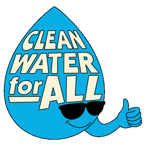 Tap Water Sticker by INTO ACTION