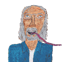 Fire Flower Sticker by Charlie Parr