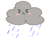 Storm Cloud Bitcoin Sticker by Zypto