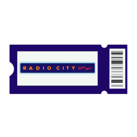 Radio City Rcmh Sticker by Radio City Music Hall