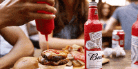 beer eating GIF by Budweiser