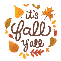 Fall Season Sticker
