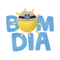 Bom Dia Sticker by Yara Brasil