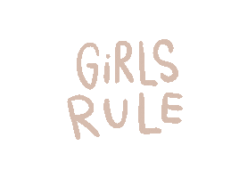 Girls Rule Sticker