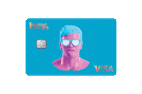Manu Tarjeta Sticker by Hey
