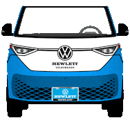 hewlettvolkswagen family roadtrip volkswagen vw Sticker