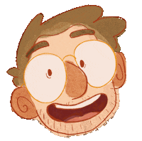 Happy Sticker