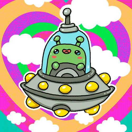 rainbow GIF by Garbi KW