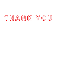 thank you Sticker by MISO PUP