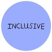 Inclusive Sticker