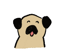 Dog Thank You Sticker