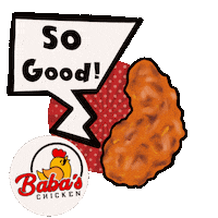 babaschicken spicy babas hotchicken nashvillehotchicken Sticker
