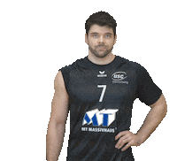 USCBS volleyball biceps bizeps braunschweig Sticker